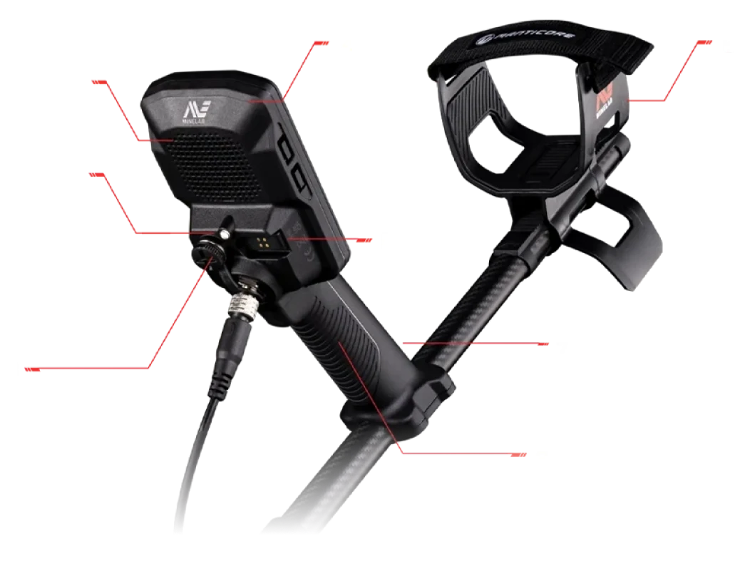 Malatya Minelab Manticore - Kontrol paneli