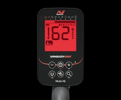 Malatya Minelab Vanquish 560 - Kullanıcı arayüzü